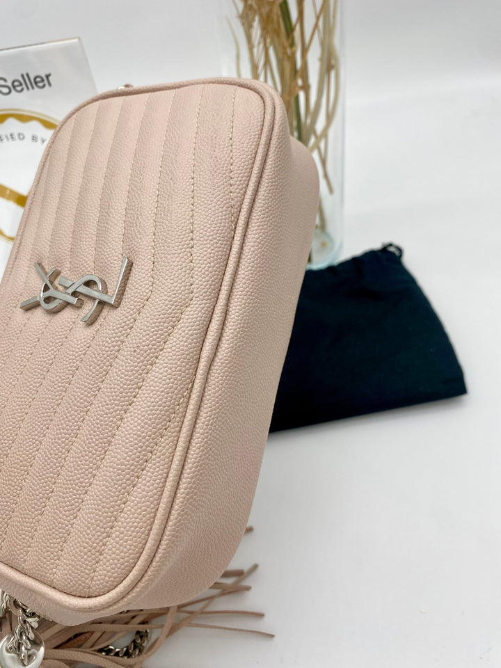 YVES SAINT LAURENT LOU MINI CAMERA BAG MONOGRAM