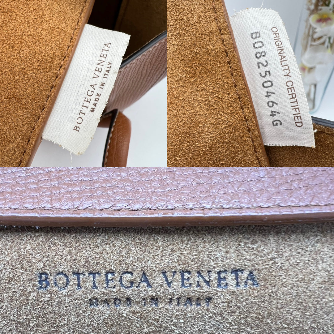 BOTTEGA VENETA ACRO GRAINY CALFSKIN