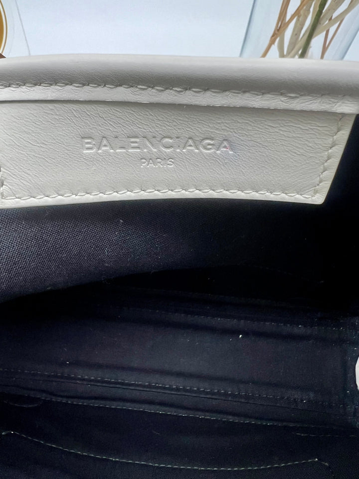 BALENCIAGA CABAS TOTE BAG WITH POUCH