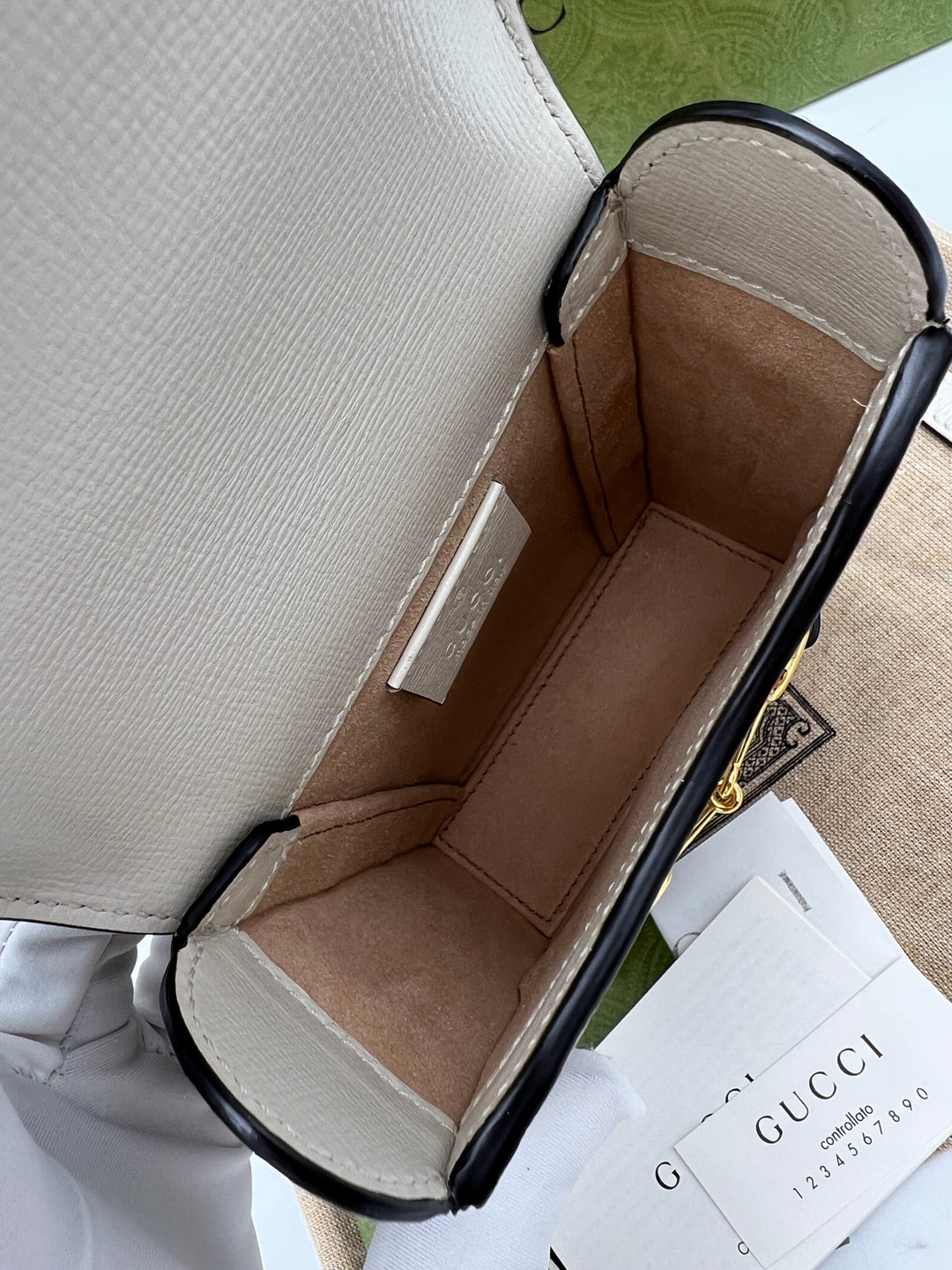 GUCCI HORSEBIT 1955 MINI CROSSBODY BAG