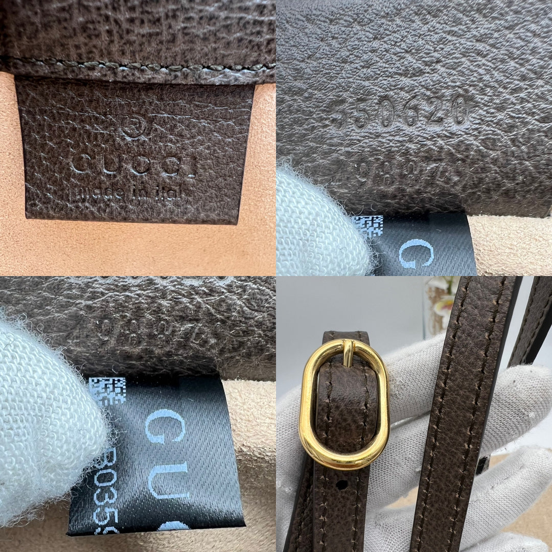 GUCCI OPHIDIA GG BUCKET CROSSBODY