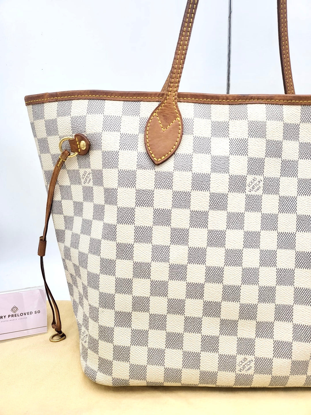 LOUIS VUITTON NEVERFULL MM AZUR