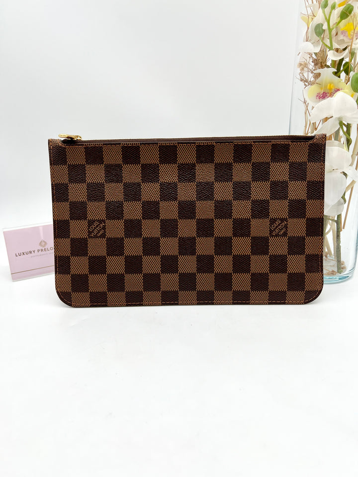 LOUIS VUITTON NEVERFULL MM DAMIER POUCH (RFID)