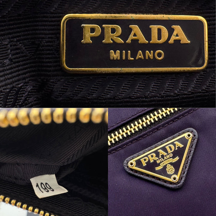 PRADA NYLON & SAFFIANO SLING