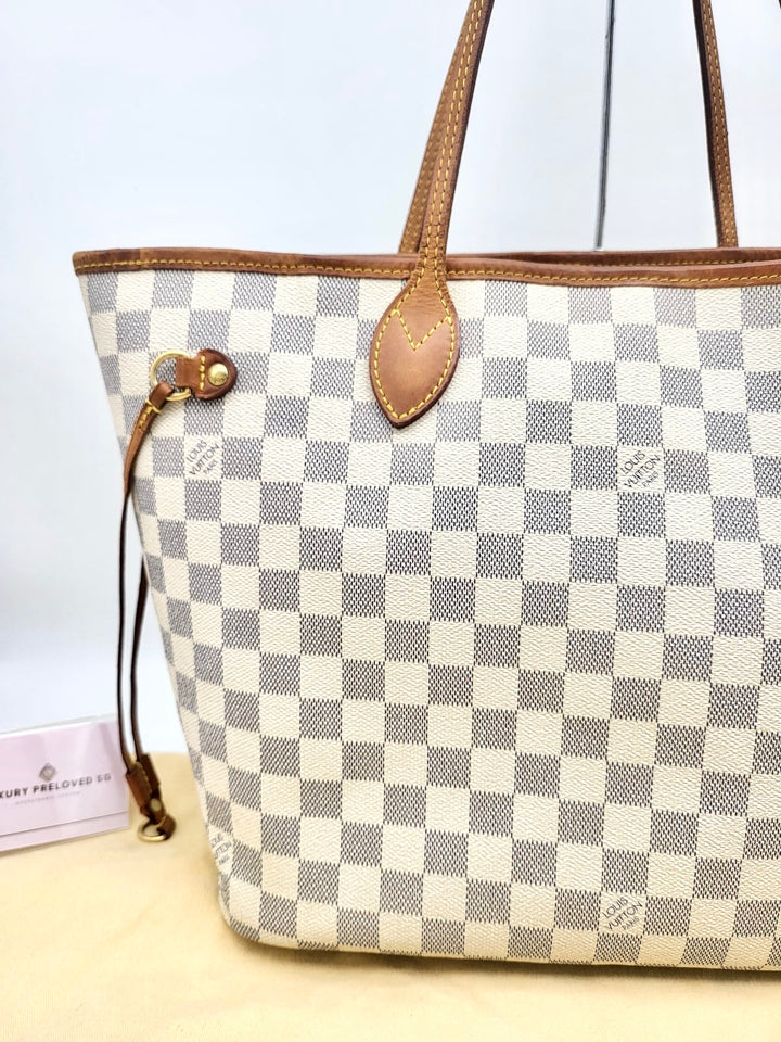 LOUIS VUITTON NEVERFULL MM AZUR