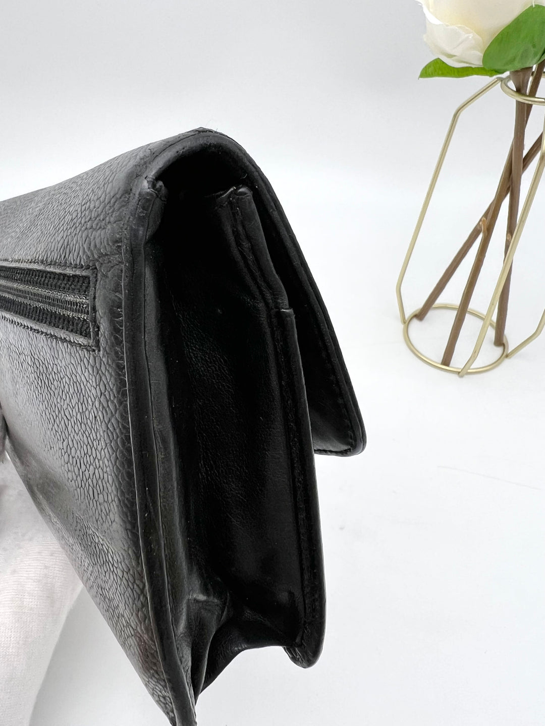 CHANEL CAVIAR TIMELESS CLUTCH