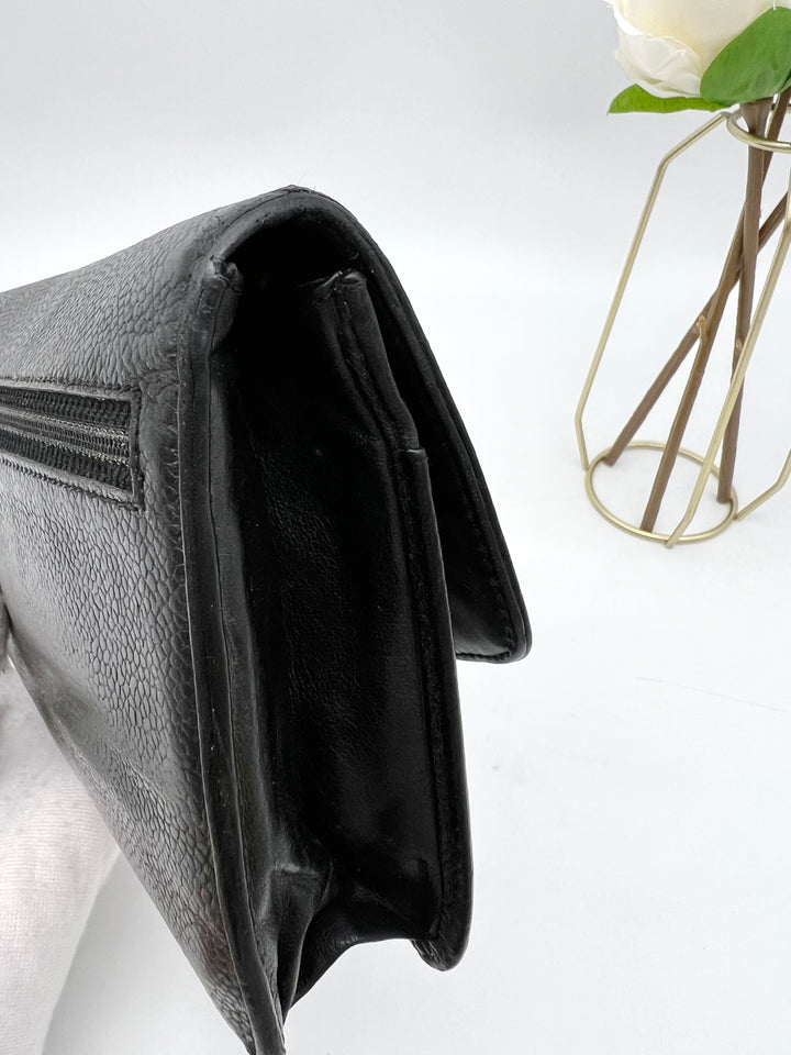 CHANEL CAVIAR TIMELESS CLUTCH