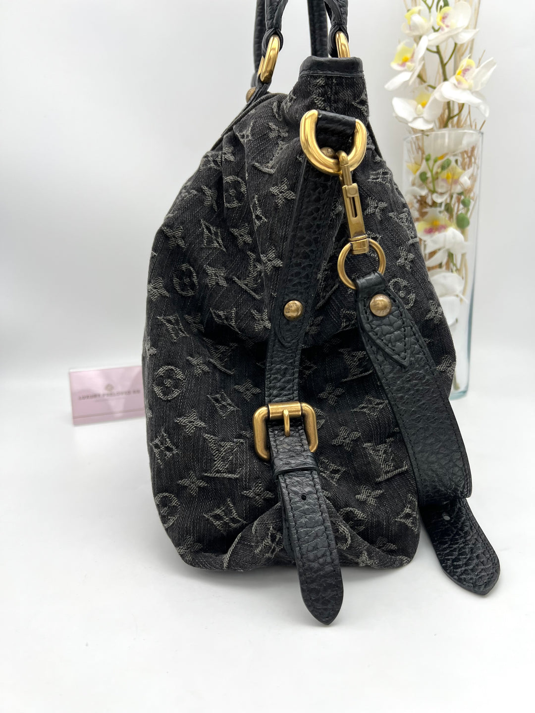 LOUIS VUITTON DENIM NEO CABBY MM