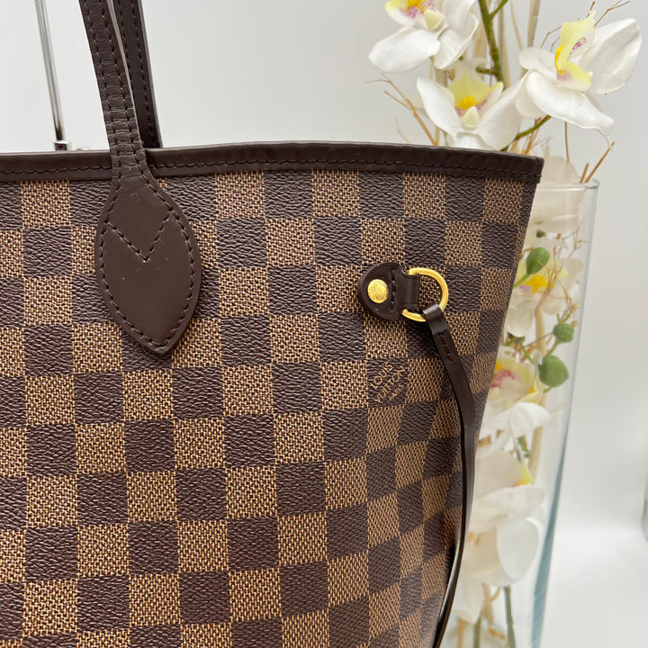 LOUIS VUITTON NEVERFULL MM DAMIER EBENE