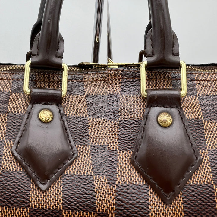 LOUIS VUITTON BANDOULIERE 25 DAMIER EBENE