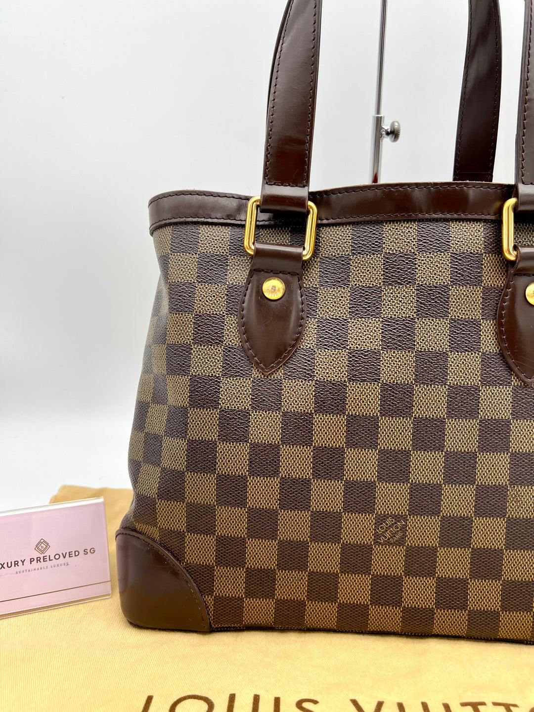 LOUIS VUITTON HAMPSTEAD PM DAMIER EBENE