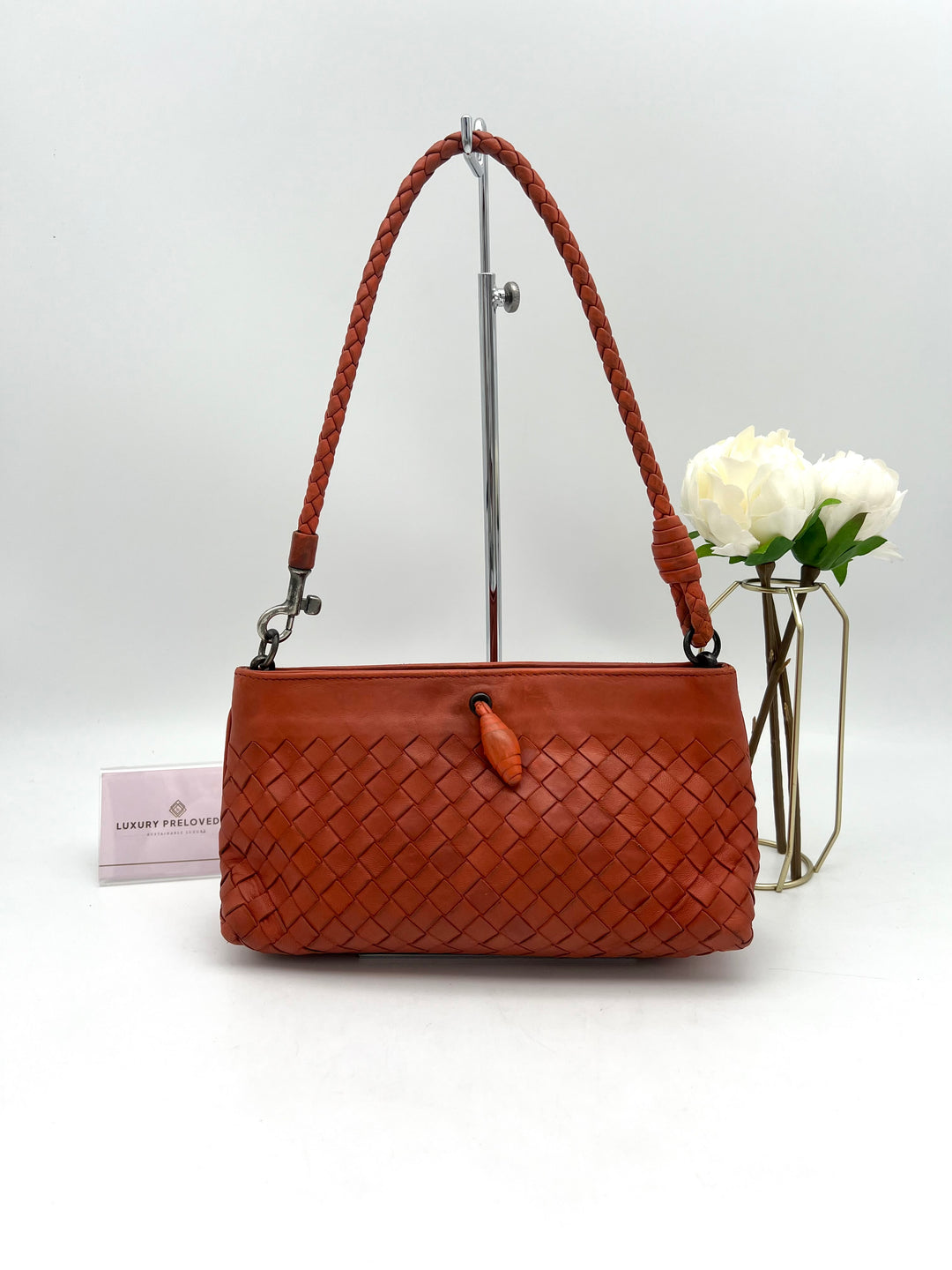 BOTTEGA VENETA INTRECCIATO SHOULDER BAG