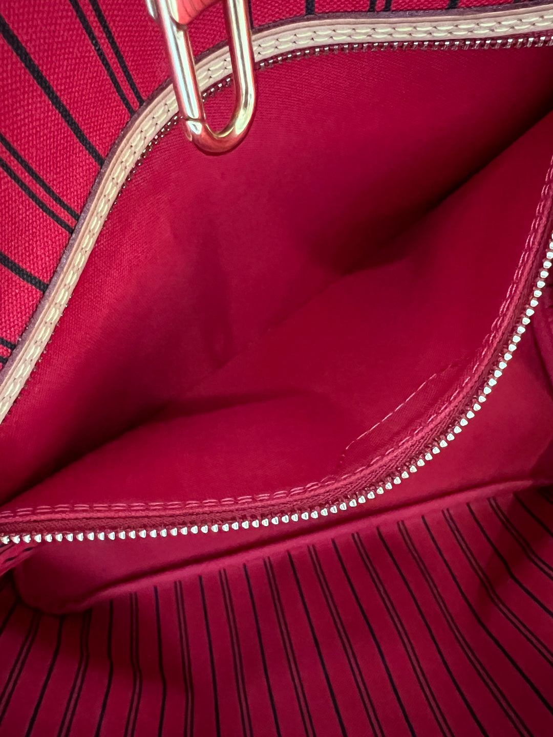 LOUIS VUITTON NEVERFULL MM MONOGR W/ POUCH ( RFID )