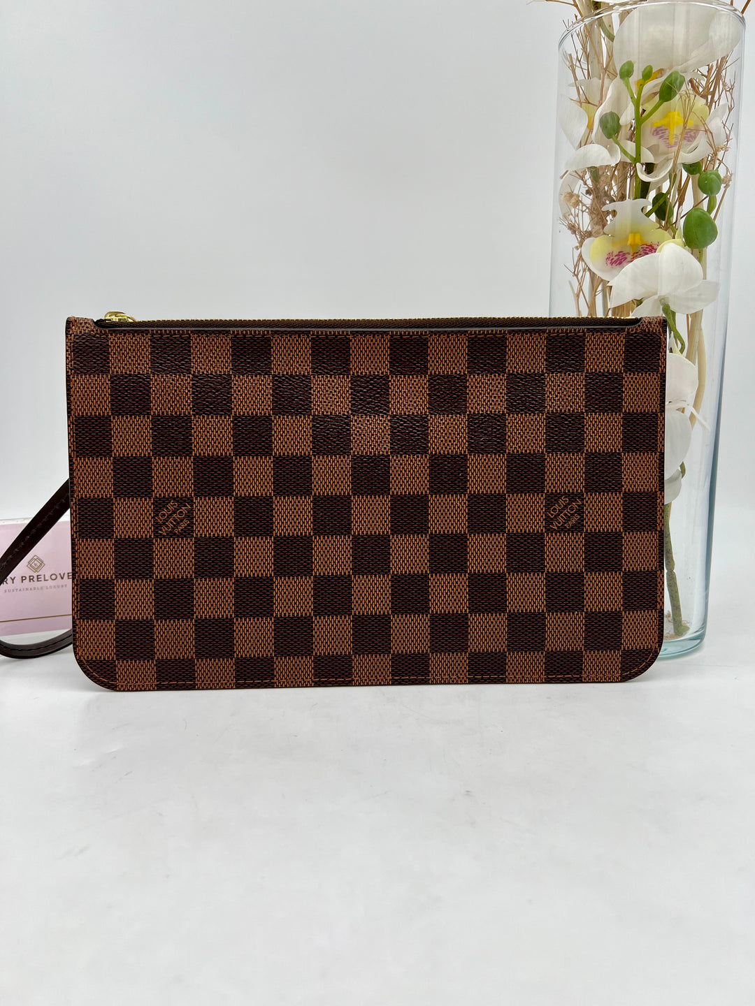 LOUIS VUITTON NEVERFULL MM DAMIER POUCH