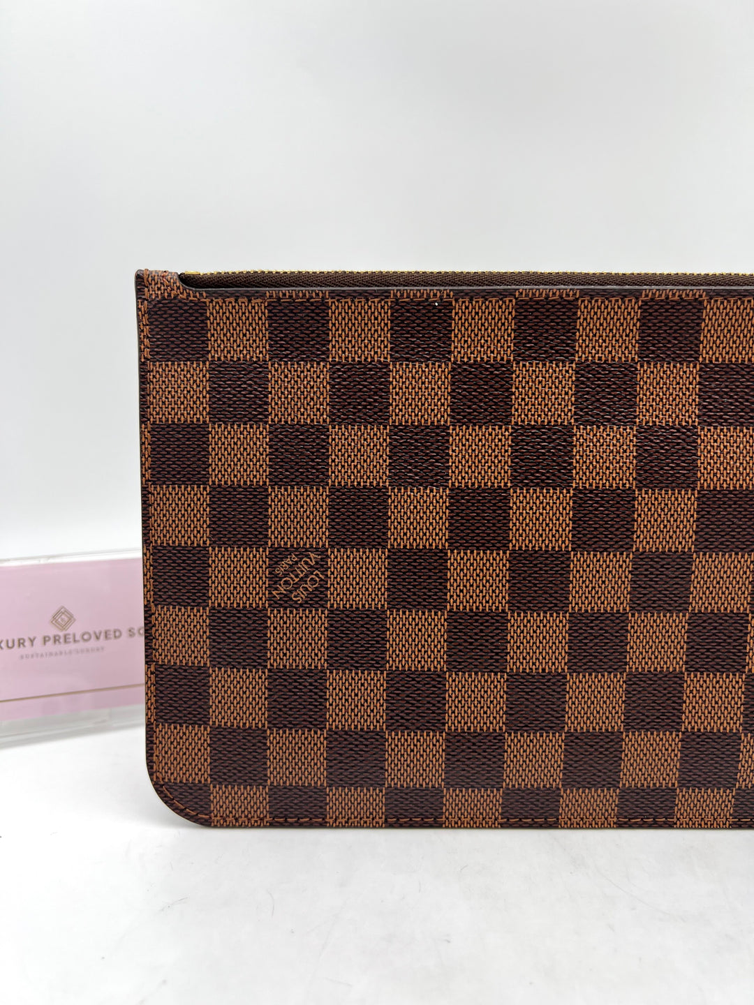 LOUIS VUITTON NEVERFULL MM DAMIER POUCH