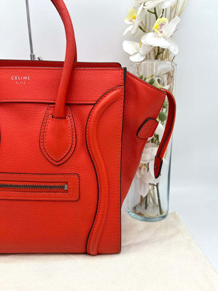 CELINE MICRO LUGGAGE TOTE BAG