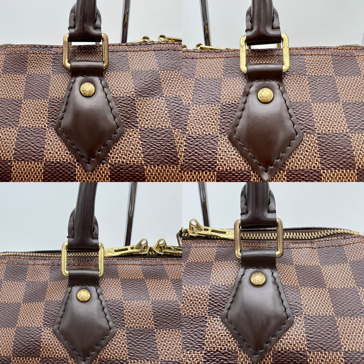 LOUIS VUITTON BANDOULIERE 25 DAMIER EBENE