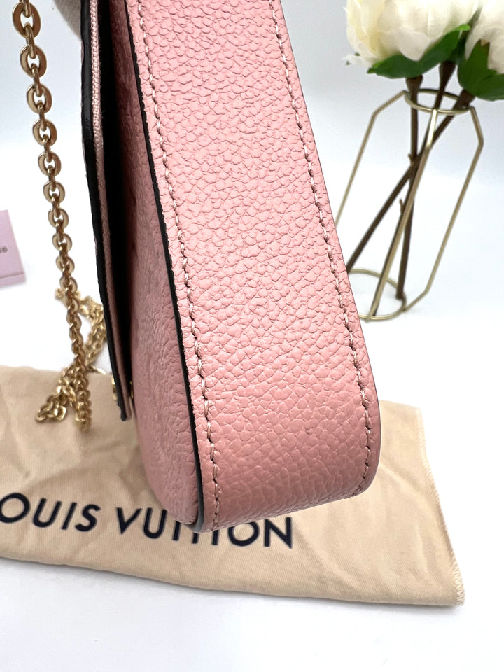 LOUIS VUITTON FELICIE EMPRIENTE LEATHER