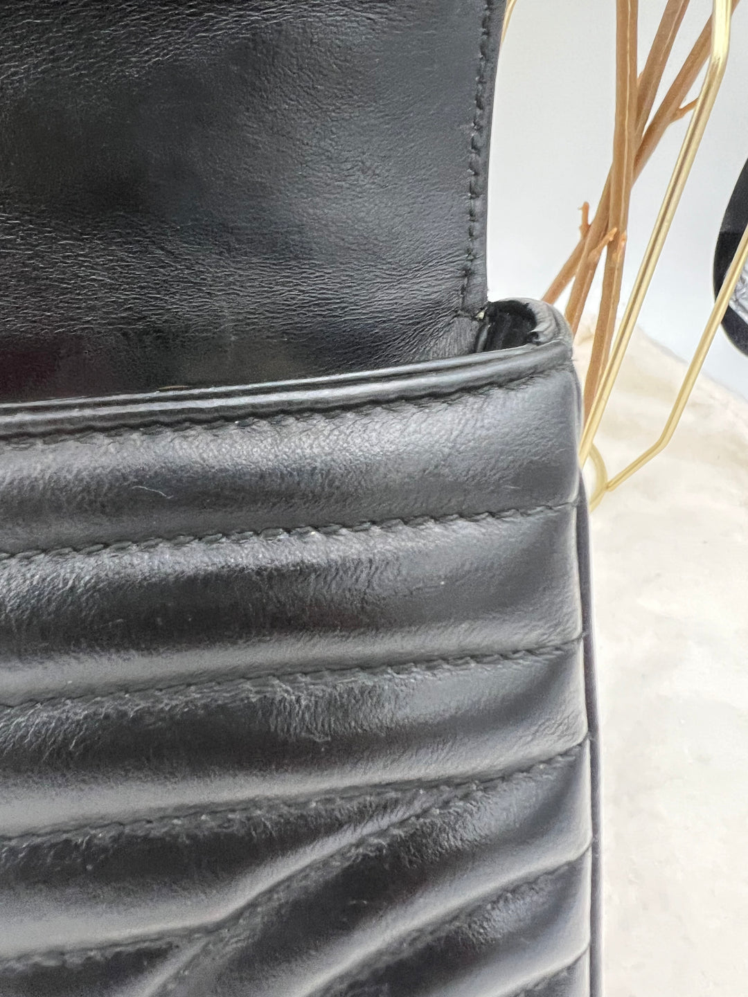 PRADA SAFFIANO DIAGRAMME SHOULDER BAG