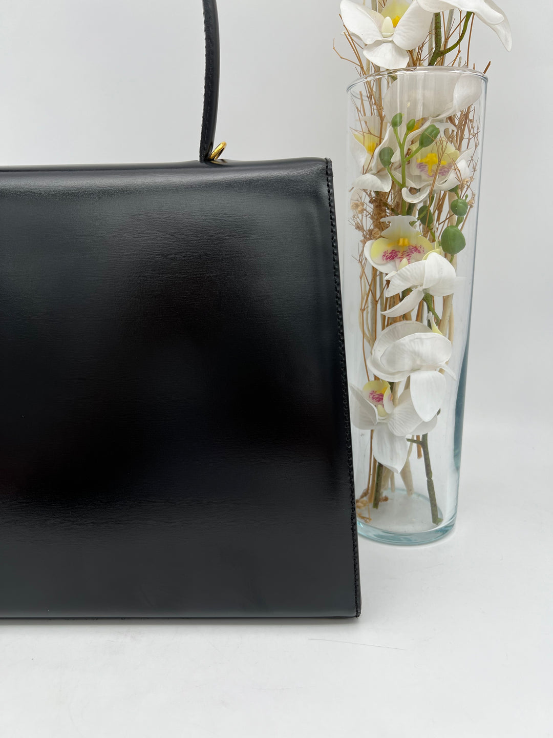 CELINE VINTAGE CALF LEATHER 2 WAY BAG