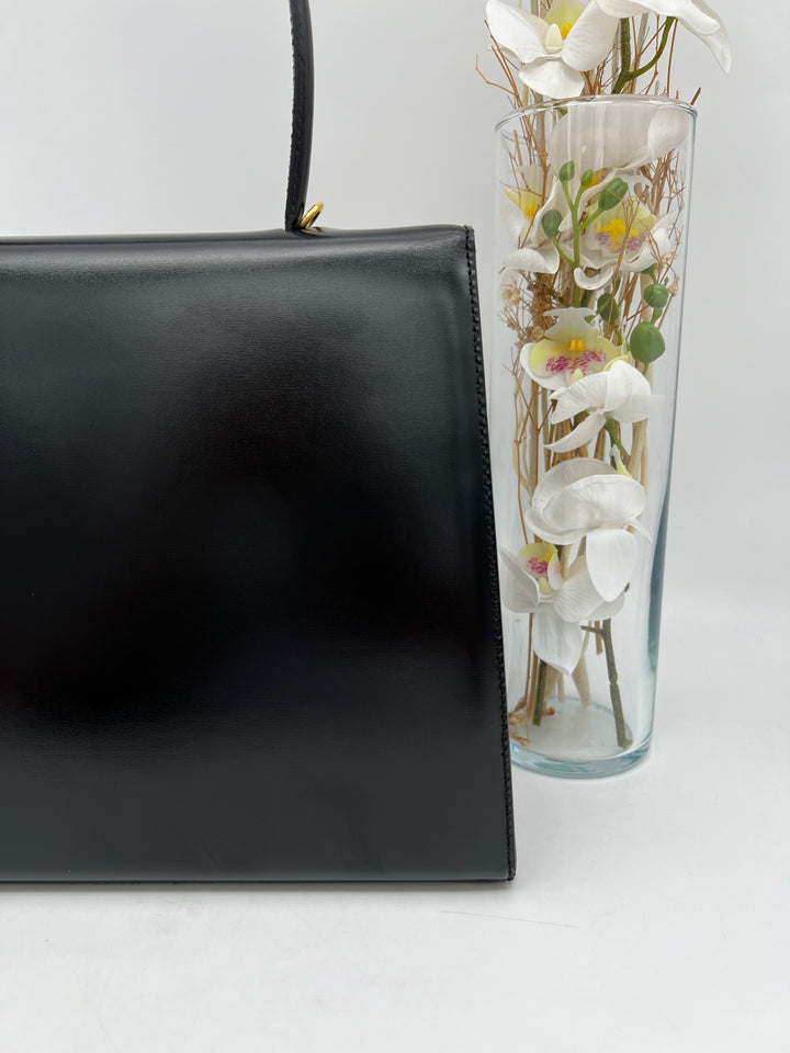 CELINE VINTAGE CALF LEATHER 2 WAY BAG