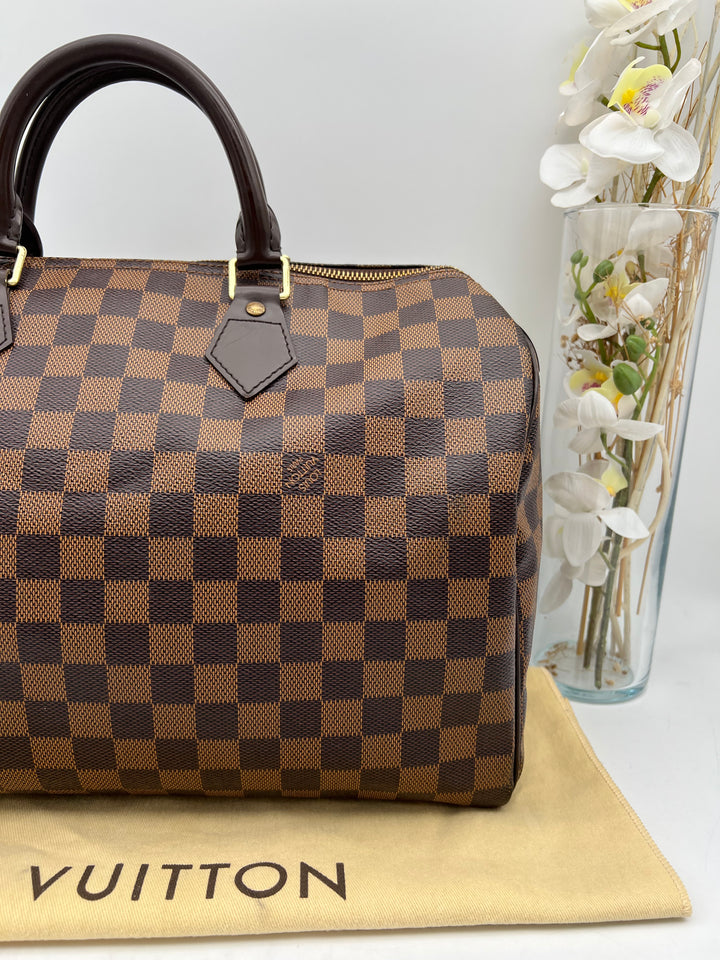 LOUIS VUITTON SPEEDY 35 DAMIER EBENE