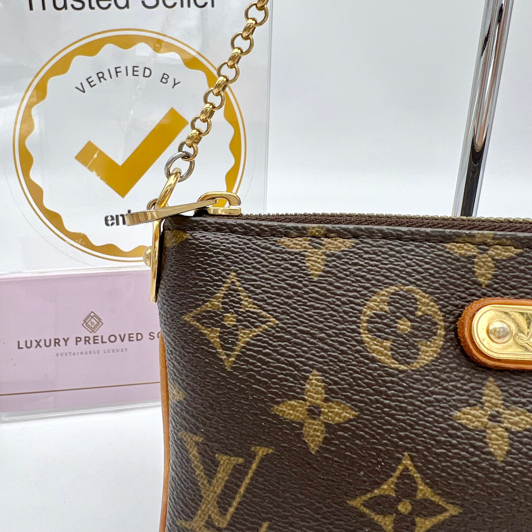 LOUIS VUITTON MILLA MM POCHETTE MONOGRAM