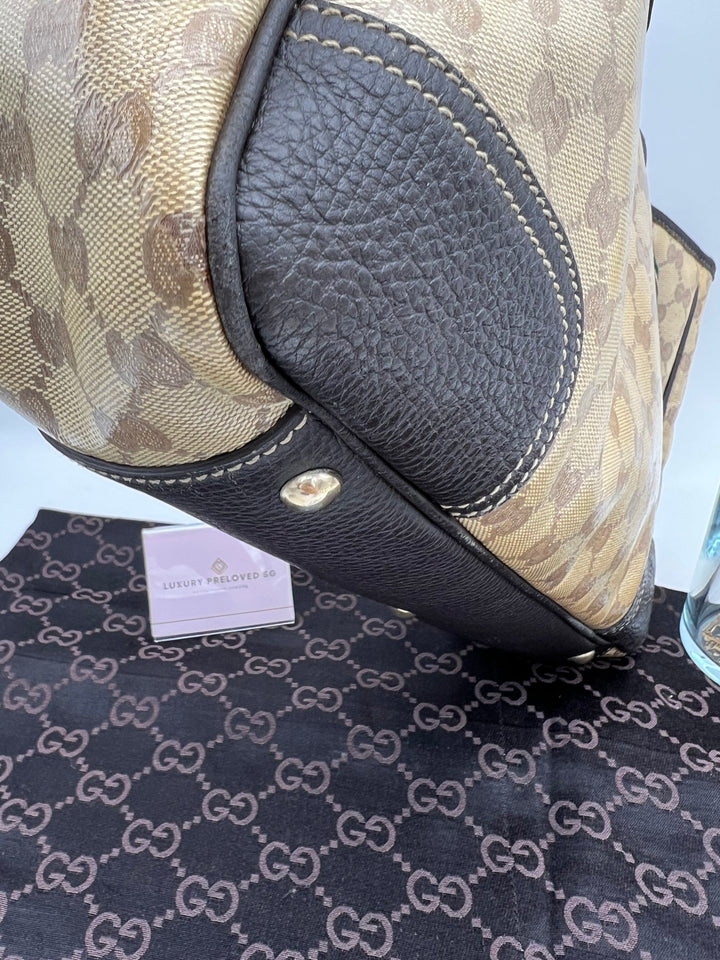 GUCCI GG MONOGRAM TOTE PVC