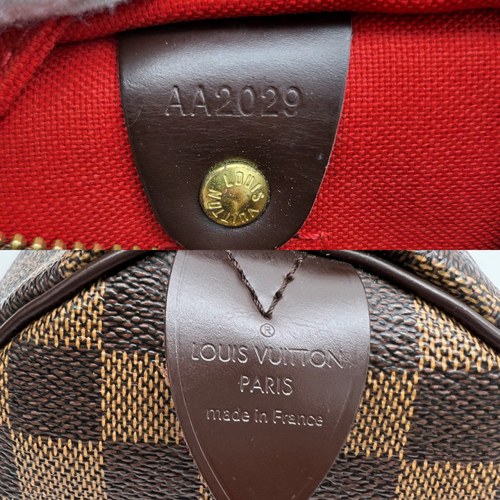 LOUIS VUITTON SPEEDY 25 DAMIER