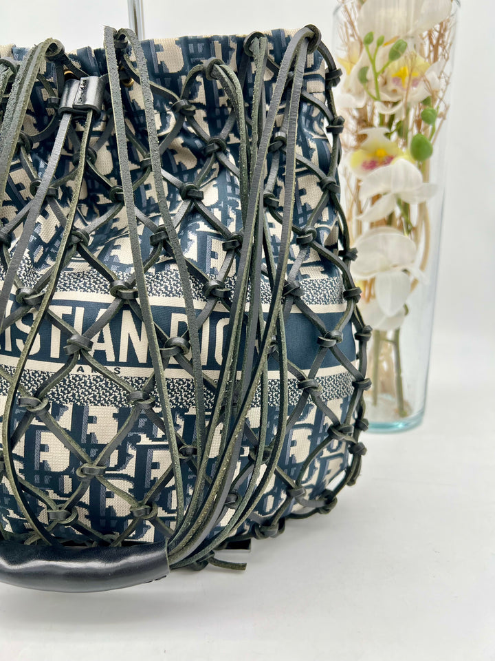 CHRISTIAN DIOR DIORNET BUCKET BAG