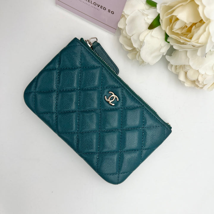 CHANEL CAVIAR MINI O CASE