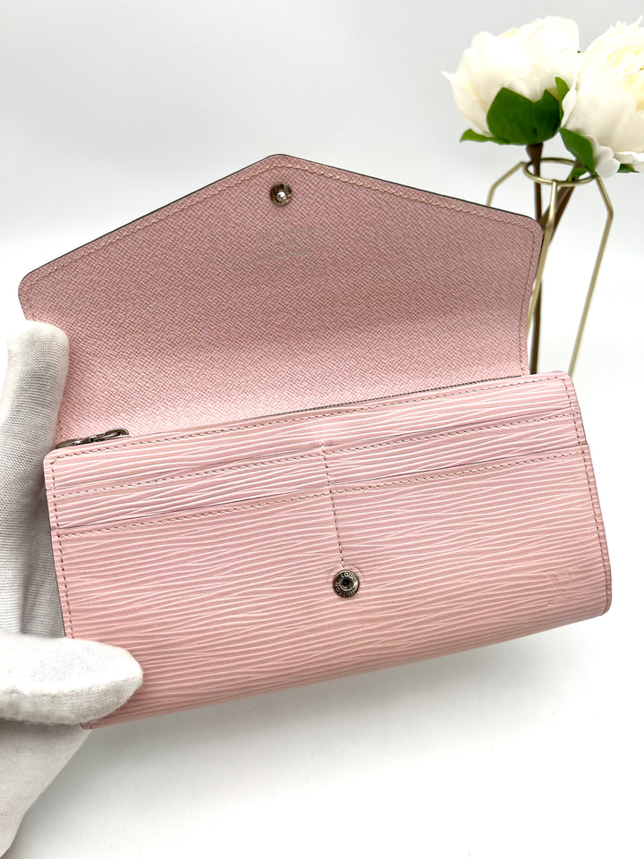 LOUIS VUITTON SARAH EPI LONG WALLET