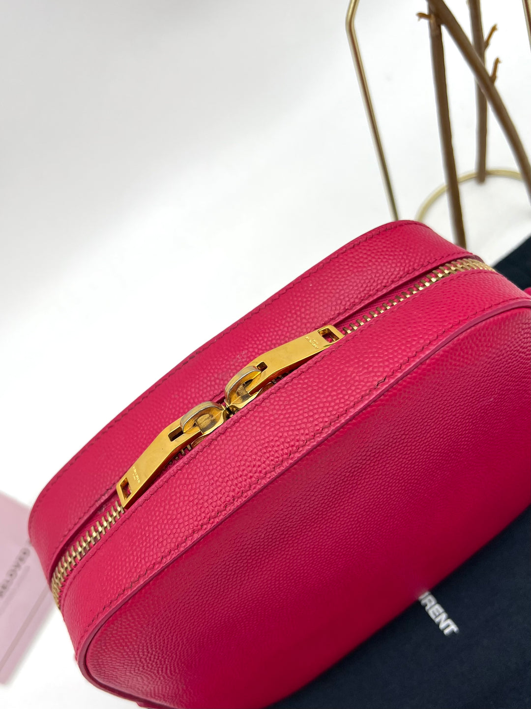 YVES SAINT LAURENT CLASSIC LOU MONOGRAM CAMERA BAG