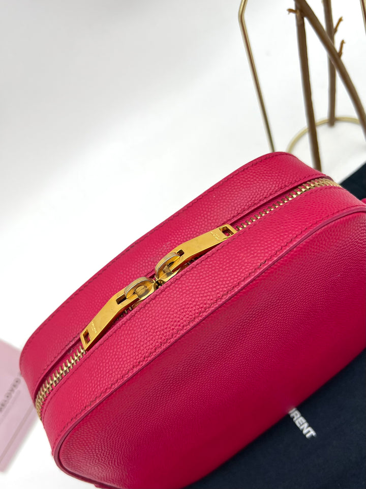 YVES SAINT LAURENT CLASSIC LOU MONOGRAM CAMERA BAG