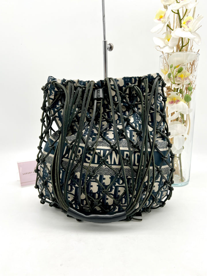 CHRISTIAN DIOR DIORNET BUCKET BAG