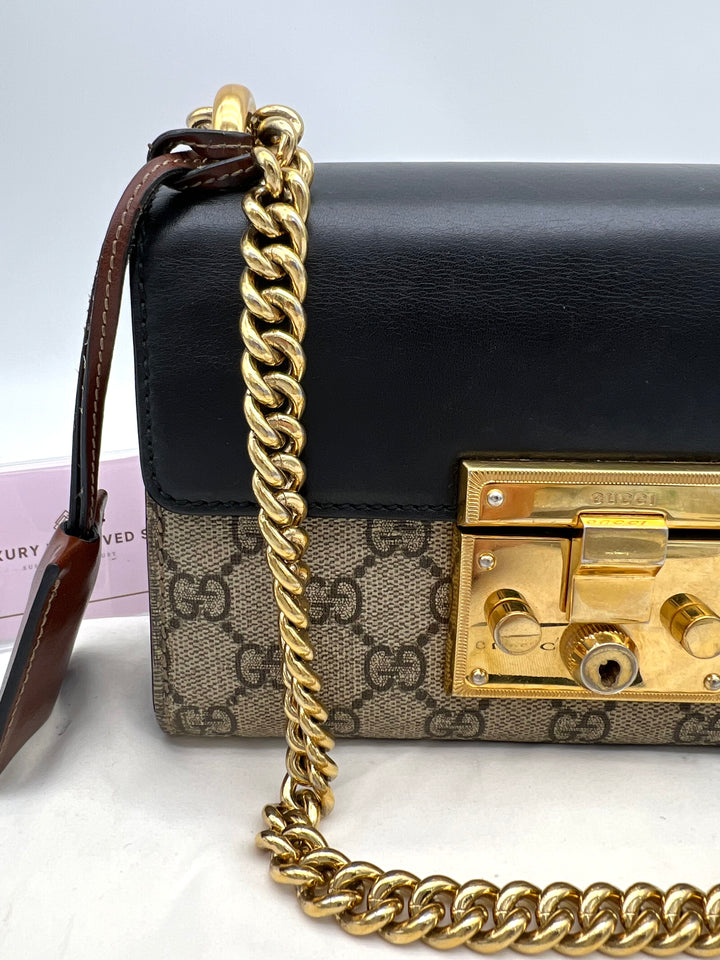 GUCCI PADLOCK GG SUPREME SMALL BAG