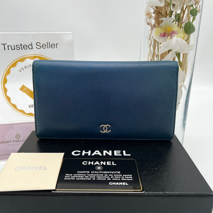 CHANEL BI FOLD CAVAIR NO 16 WALLET