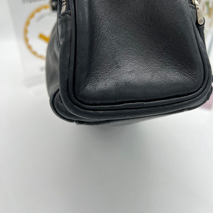 PRADA LEATHER MULTI POCKET SHOULDER BAG