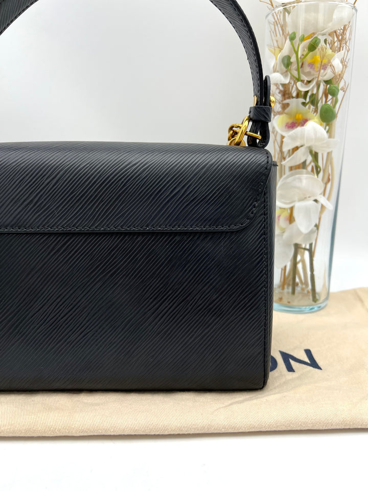LOUIS VUITTON TWIST BLACK EPI GHW