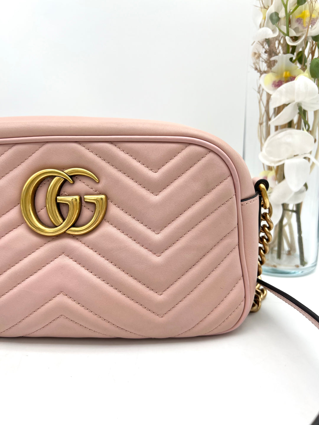 GUCCI MARMONT CAMERA QUILTED SMALL