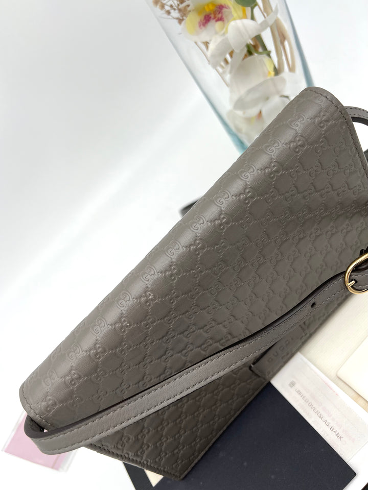 GUCCI GUCCISSIMA WALLET ON STRAP BAG