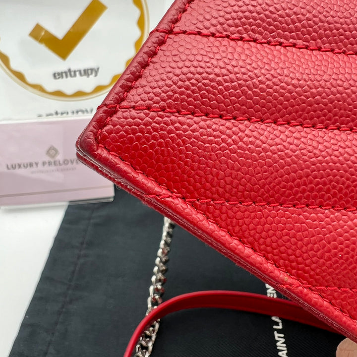 YVES SAINT LAURENT MONOGRAM ENVELOPE WOC