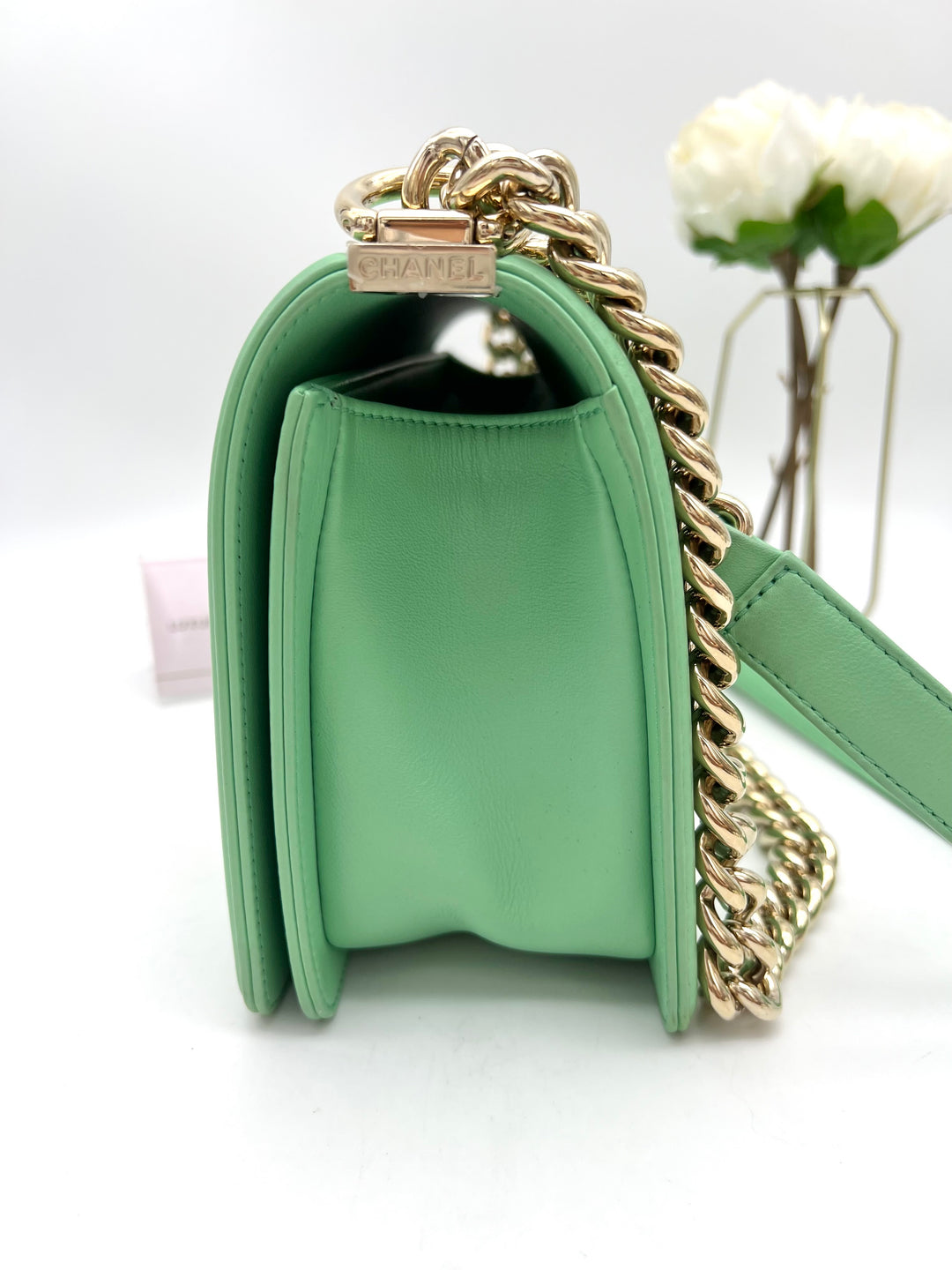 CHANEL LAMBSKIN OLD MEDIUM BOY