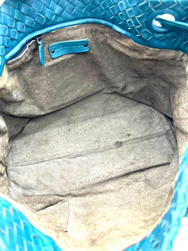 BOTTEGA VENETA INTRECCIATO WOVEN NAPPY SHOULDER BAH