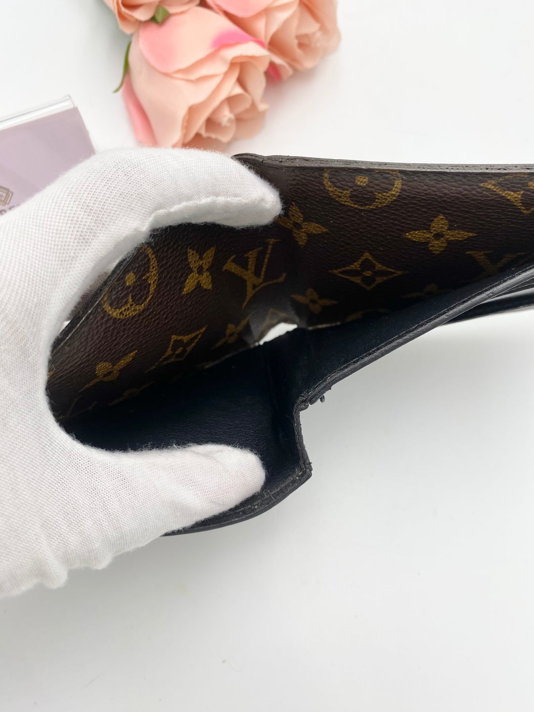 LOUIS VUITTON MONOGRAM MACASSAR WALLET