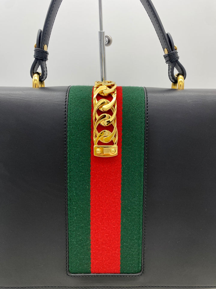 GUCCI MEDIUM SYLVIE SATCHEL