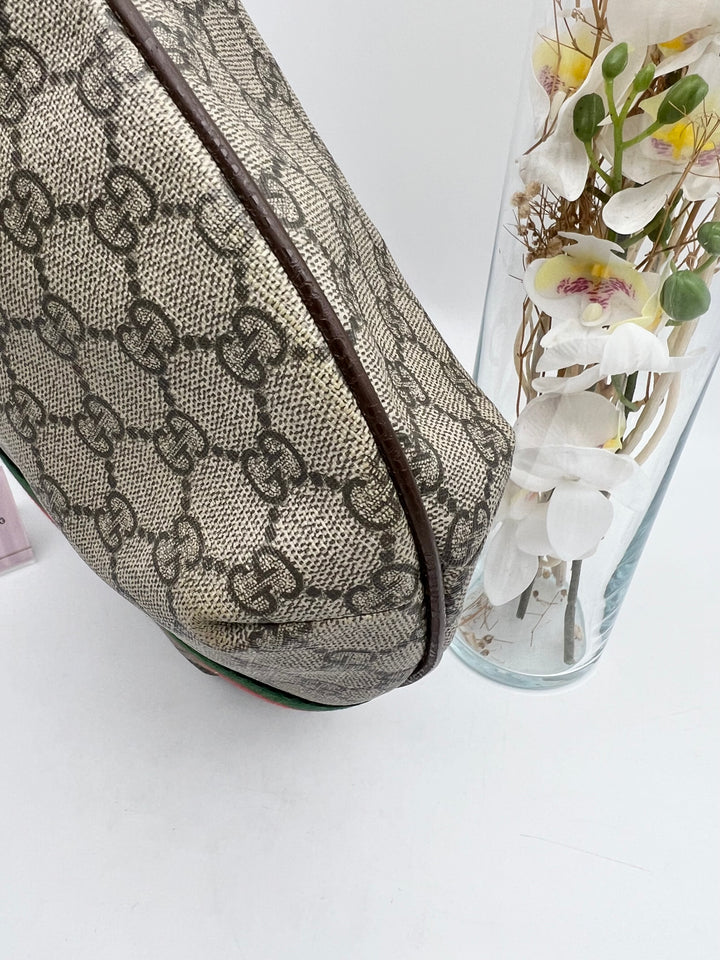 GUCCI PVC OPHIDIA SHOULDER BAG (NEW VERSION )