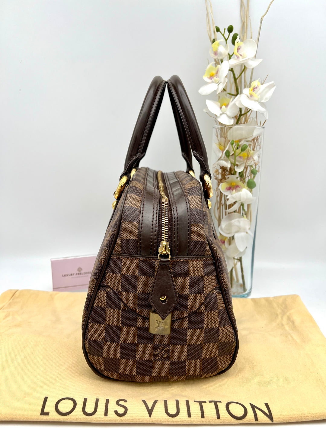 LOUIS VUITTON DOUMO DAMIER HANDBAG