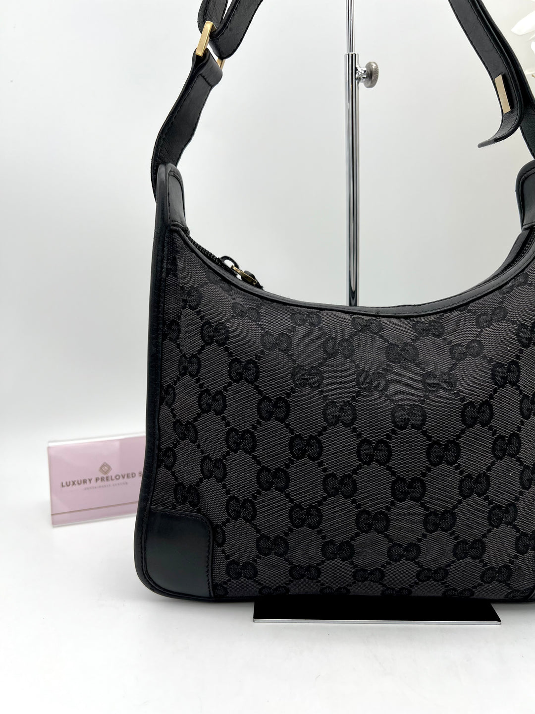 GUCCI GG CANVAS HOBO SHOULDER BAG BAG