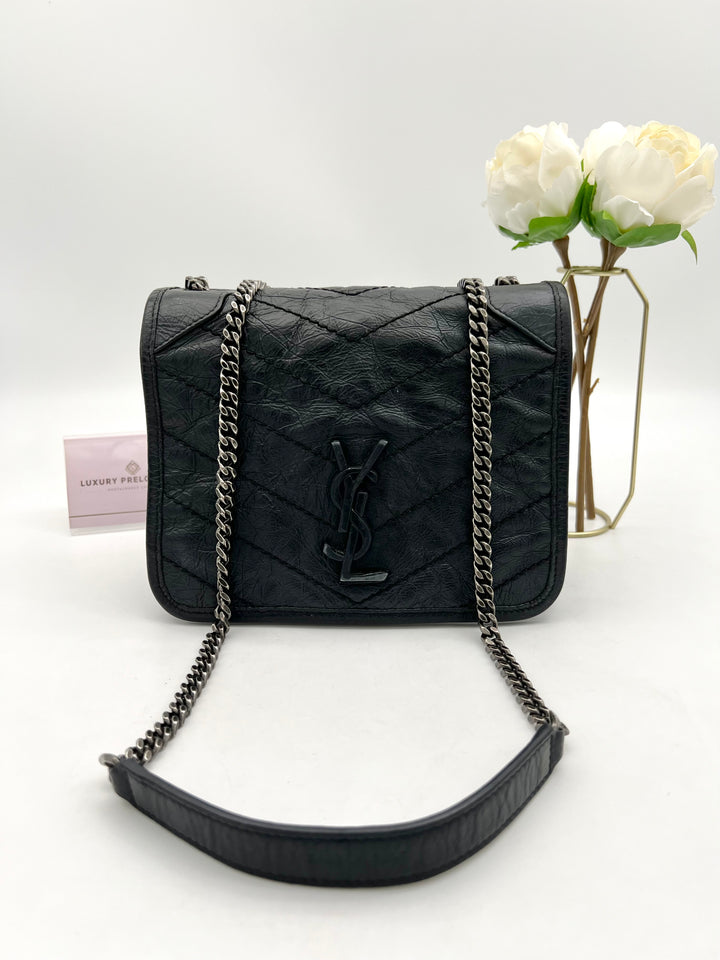 YVES STAINT LAURENT NIKKI CHAIN SHOULDER BAG